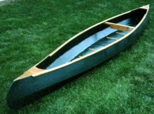 A canoe that Dave built