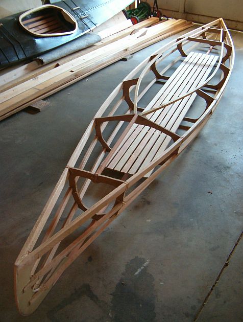 Chuckanut 15 Tandem Kayak Frame and Floorboards | Gentry 